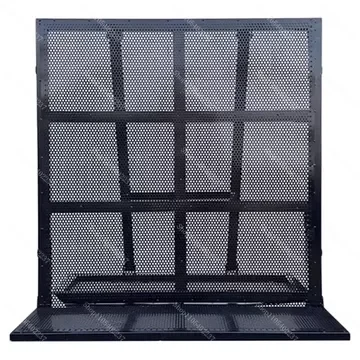 Portable Folding Black Aluminum Crowd Control Barrier for Concert