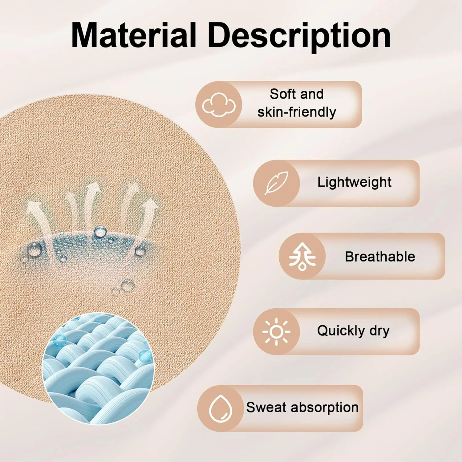 Classic Beige Comfortable and Flexible Seamless Ballet Briefs by MOLLDAN - Ideal Underwear for Women and Girls. Enhance Comfort