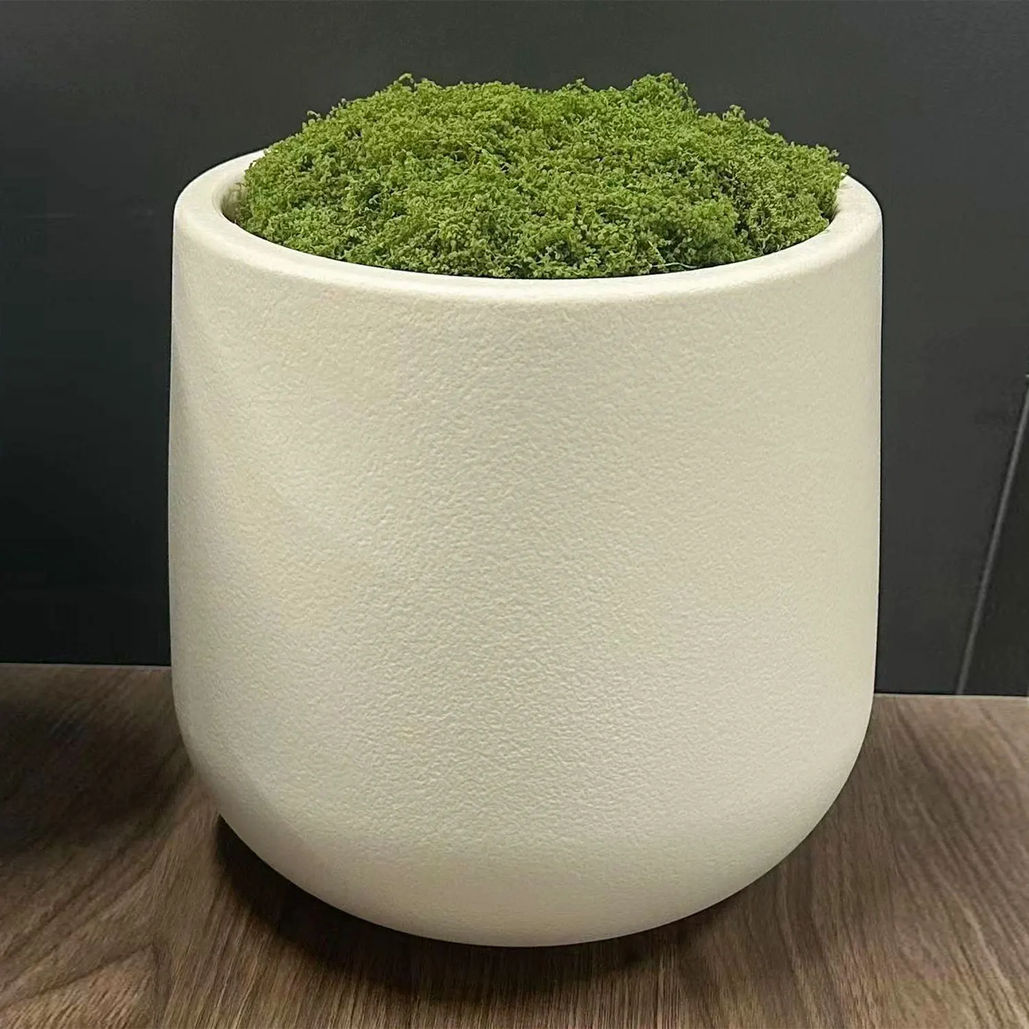 

Plant Pot Home for Decoration White Imitation Ceramic Plastic Flower Pot Plants Nordic Wedding Decorative Dining Table Bedroom