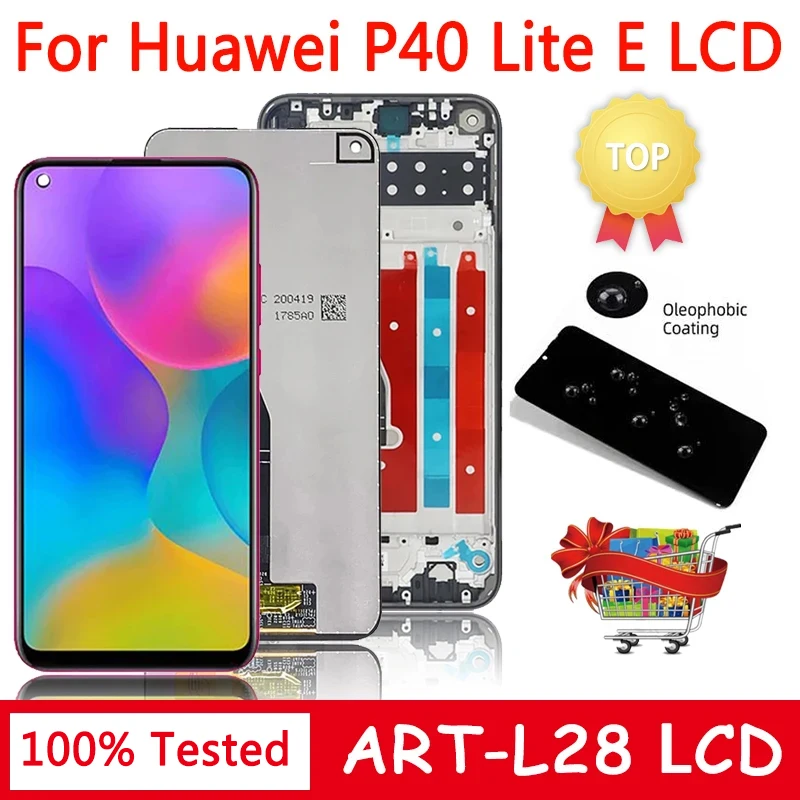 ART-L28 ART-L29 Y7P 2020 Display Replacement For Huawei P40 Lite E ART-L28, ART-L29,ART-L29N LCD Display Touch Screen Assembly