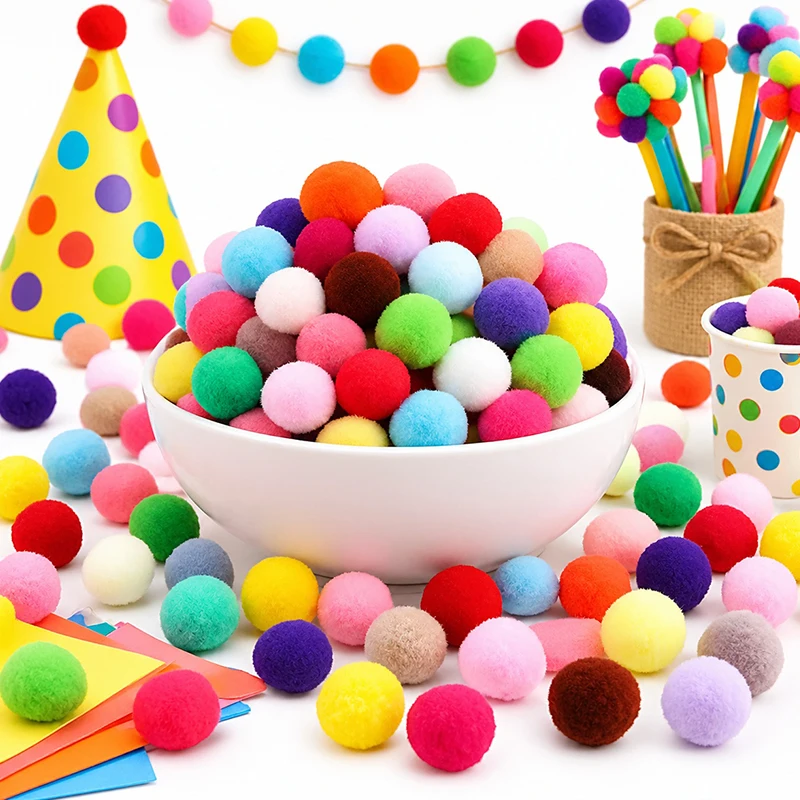 300 unidades/pacote, pompons f - Art Craft Class avaliação e preço