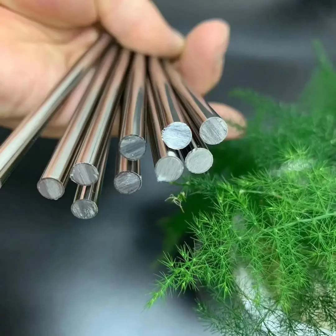 304 Batang Baja Tahan Karat Dia 0.8/1/1.2/1.5/2/2.5/3/3.5/4/4.5/5/5.5/6/6.5/7/7.5/8/8.5/9/9.5/10Mm Poros Bulat 100/200/300/500Mm