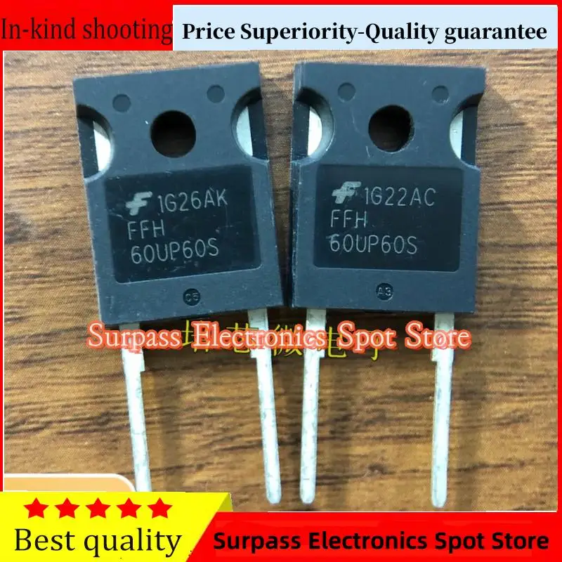 

10PCS-100PCS FFH60UP60S 60A600V Price Superiority-Quality guarantee