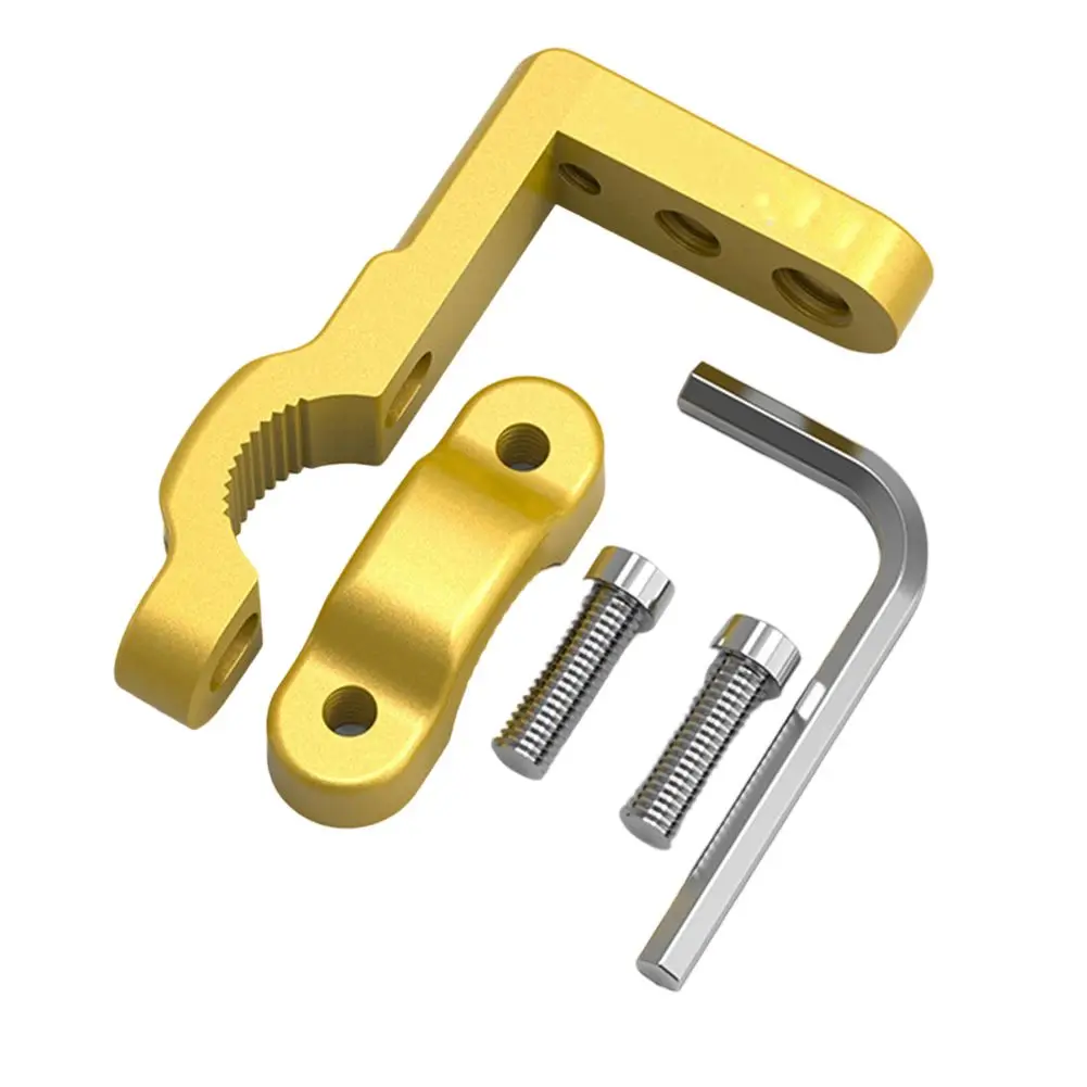 Motorcycle Modification Bracket MultiFunctional Head Extension Bracket with Expandable Screw Hole Layout for Compatibility