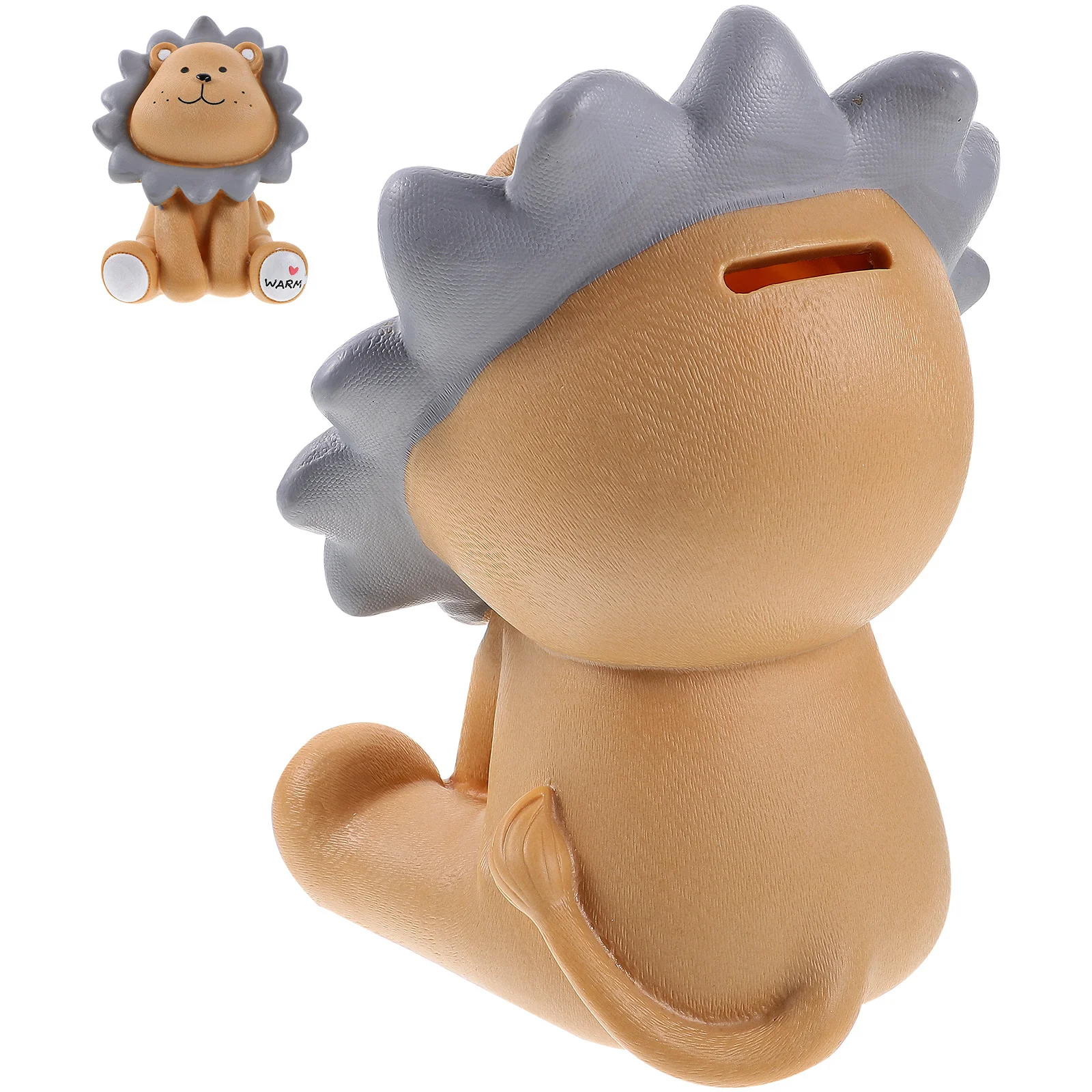 Schattige Leeuw Munt Bank Kids Spaarpot Hars Bank voor Kinderen Verjaardagscadeau Spaarpot Cartoon Animal Collector