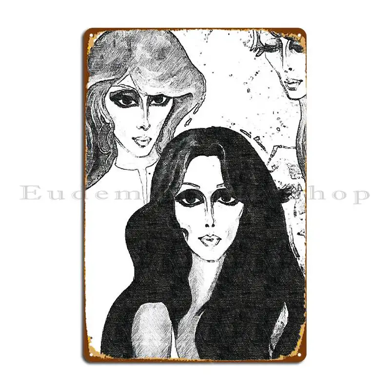 Fayrouz Fairouz Portrait Metal Plaque Club Decoration Pub Retro Designing Tin Sign Poster