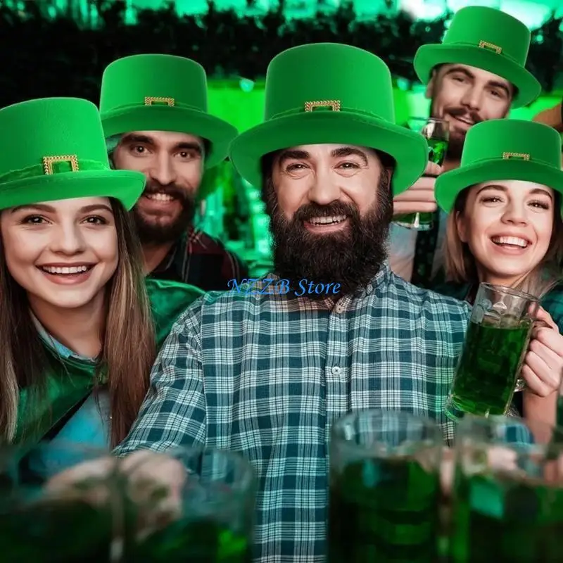 T21F قبعة احتفال قابلة للتعديل مع أبازيم قبعة احتفالات أنيقة للجنسين قبعة حفلات للاحتفالات والمناسبات الاحتفالية