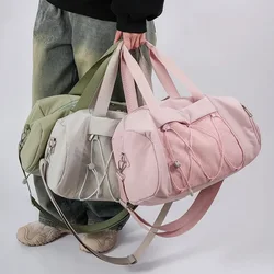 Gym Tote Bag Travel  Fitness Sports Dry Wet Large Outdoor Duffel Shoulder Training Swimming Yoga Carry on Bag Handbags 2pcs/set