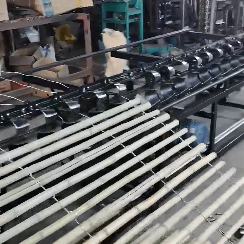 High Efficiency Bamboo Fence Weaving Machine Suitable for Bamboos of Different Diameters and Lengths