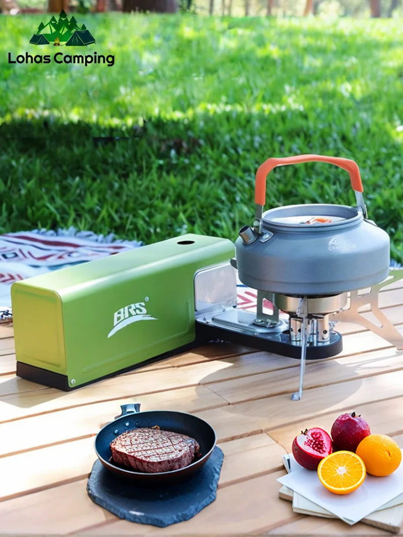 

lohascamping Camp Cassette Stove 2670W Portable Folding Gas Stove Outdoor Picnic Cooking Grill Cooker Gas Burner Heating System
