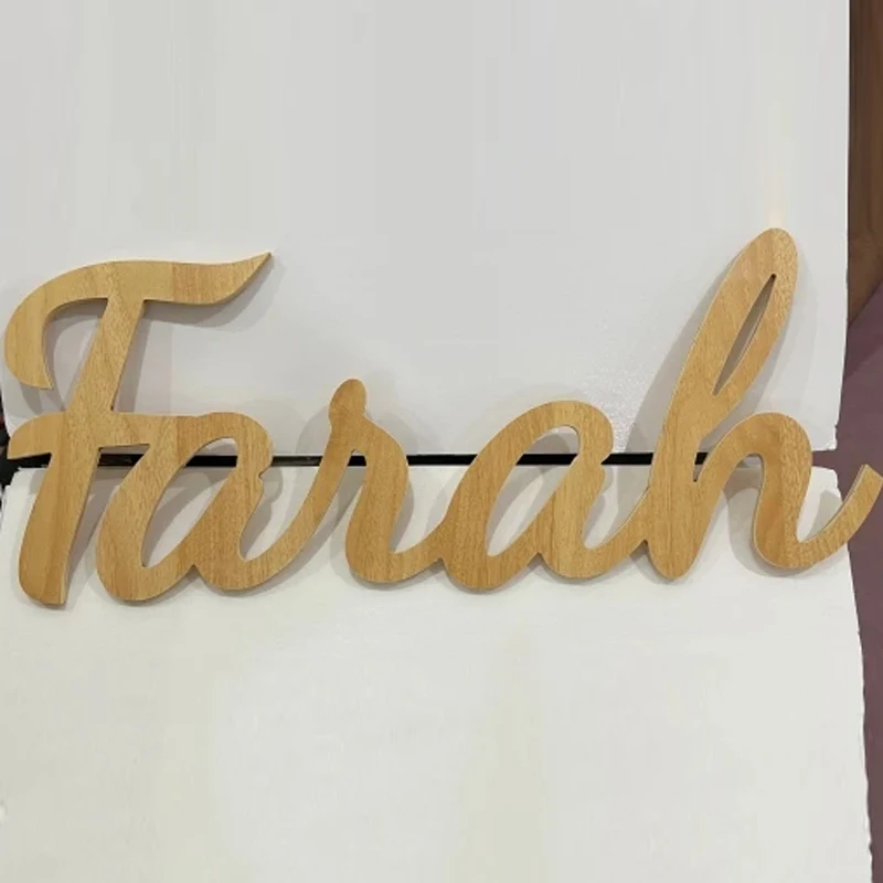 

Custom Personalized Wooden First Name: Wall Decoration or Door in this Child's Room, Ideal Gift for a Birth, Birthday