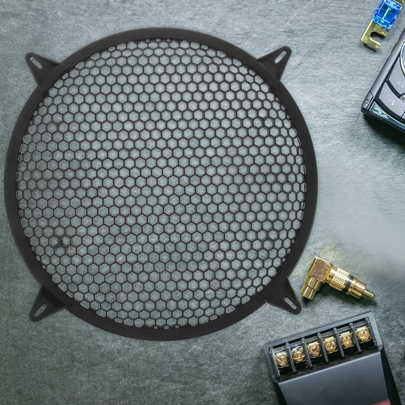 12 Inch Car Speaker Protective Grill Cover Subwoofer Audio Dust Guard Mesh Baffle Grille Protector Sound System Accessories - Image 6