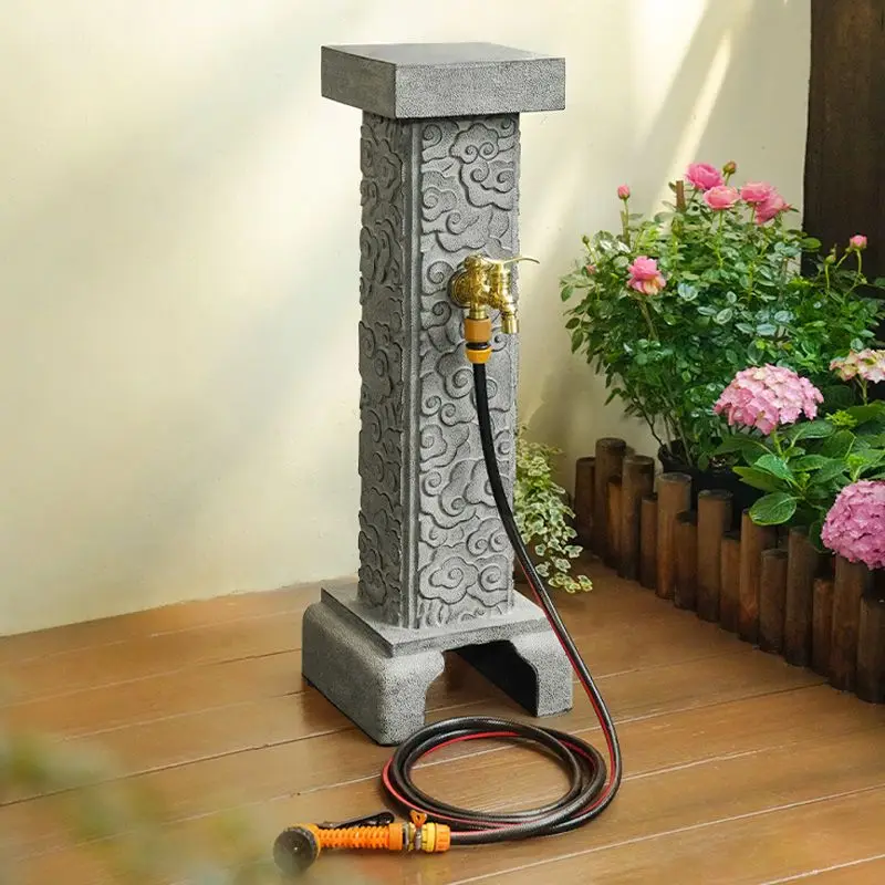 Outdoor antifreeze column faucet mop pool courtyard garden watering water plug