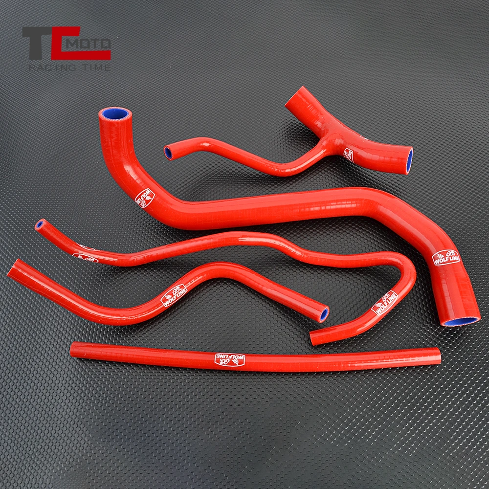 

For Aprilia Tuareg 660 2022-2025 Motorcycle Silicone Radiator Coolant Tube Pipe Hose Kit