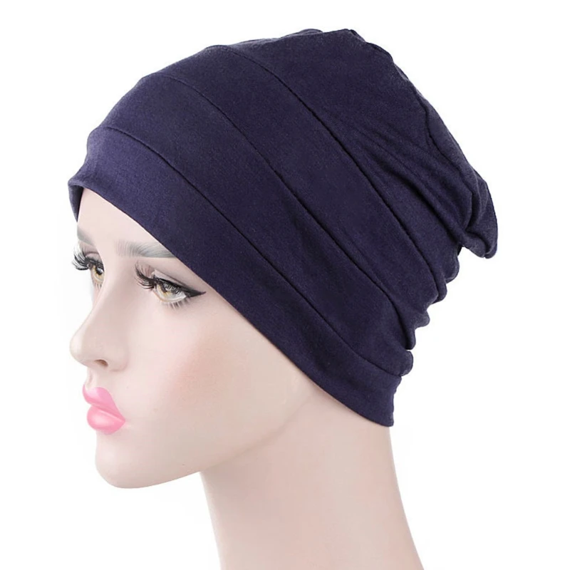 Gorro unisex algodón para pérdida cabello, gorro para dormir, gorro para quimioterapia, novedad 2018