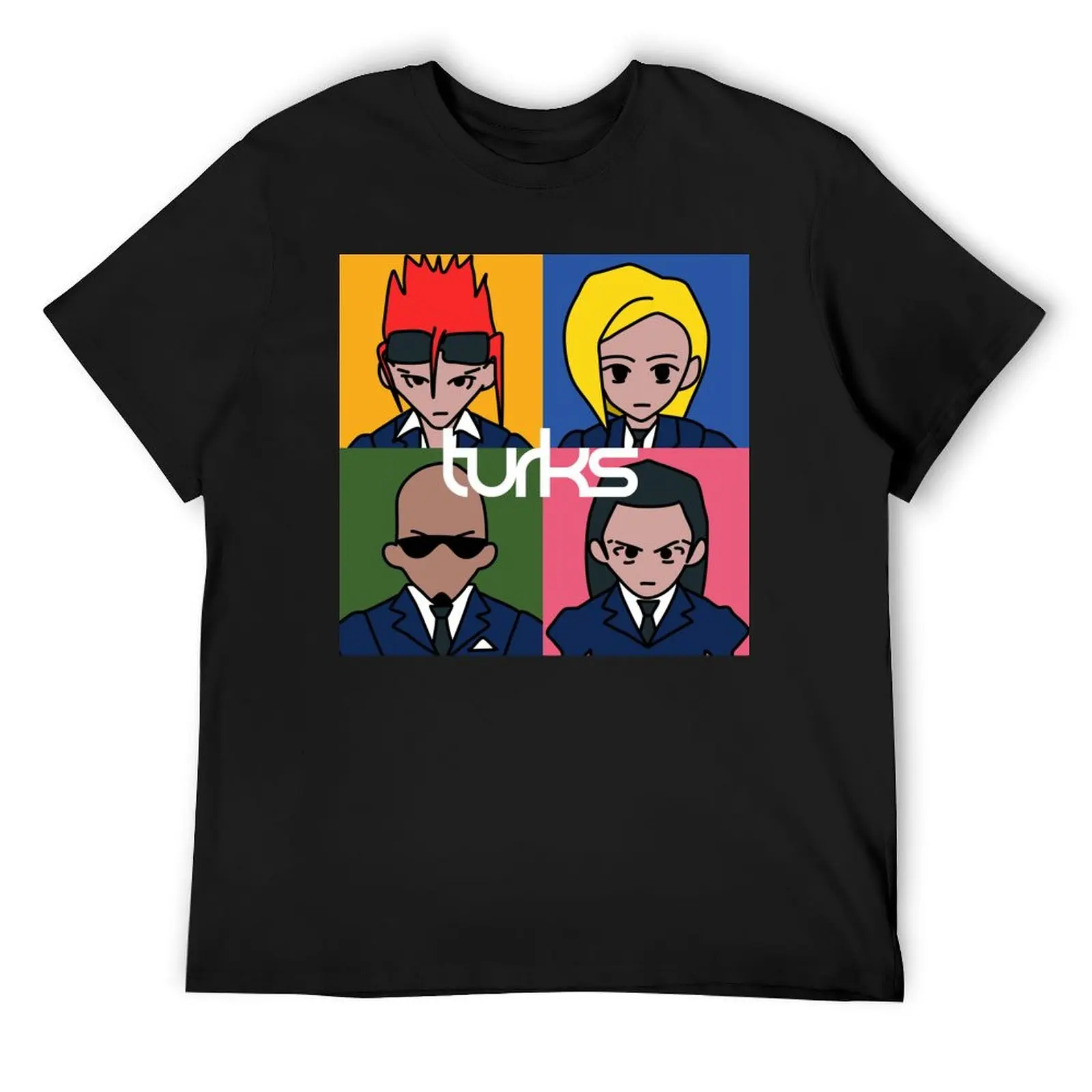 

Turks [FF7 Low Poly] T-Shirt fashion shirts anime clothes anime t shirts Short sleeve tee men