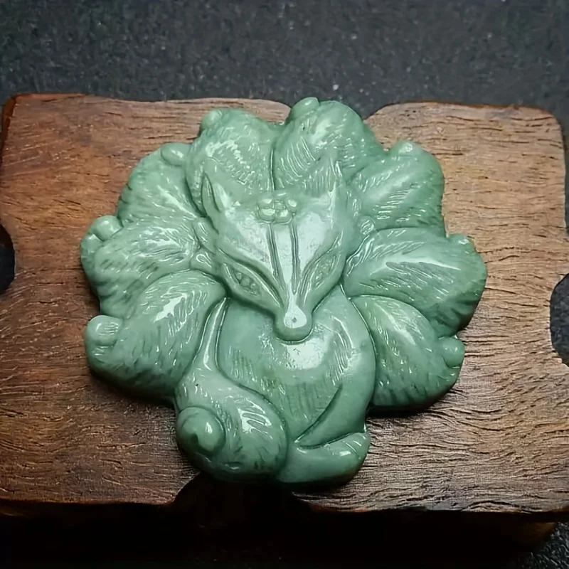 

Модный универсальный кулон с девятихвостой лисой, повседневная одежда ручной работы для семьи и друзей, хороший выбор