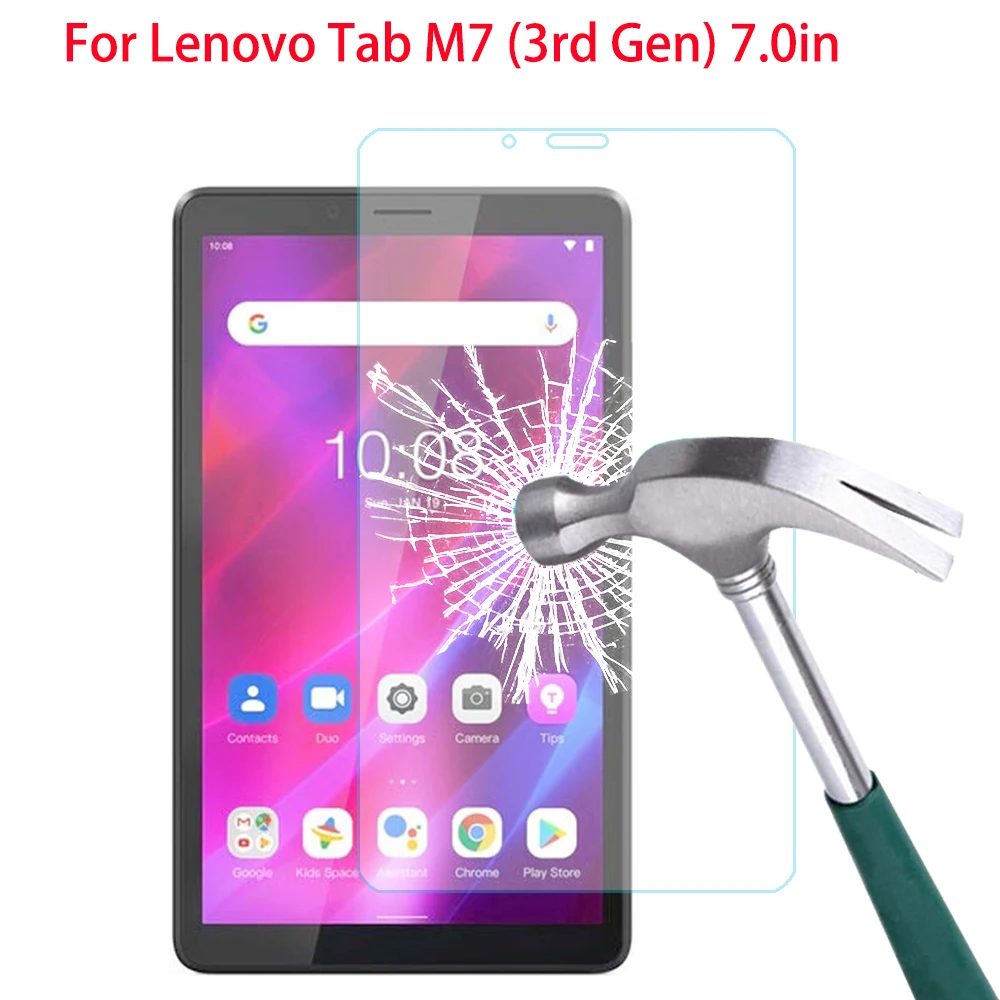 

9H Tempered Glass For Lenovo Tab M7 3rd Gen TB-7306 TB-7306F 7 inches Film Tempered Glass Tablet Screen Protector Anti Scratch