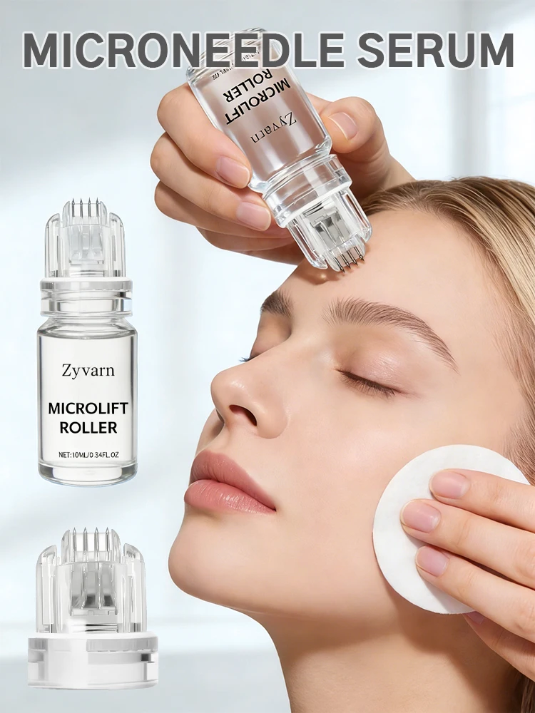 Deep Collagen Anti-Wrinkle Essence Hydrating Firming Pore-cleaning Anti-aging Essence Set Microneedle ≤0.1mm