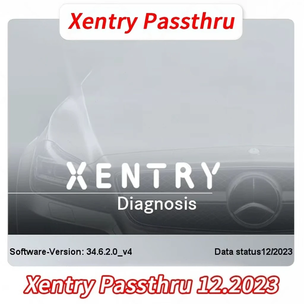 Xentry Passthru 12.2023 Diagnostic & Programming Tool, J2534 Interface, Vehicle ECU Coding and Maintenance Tool