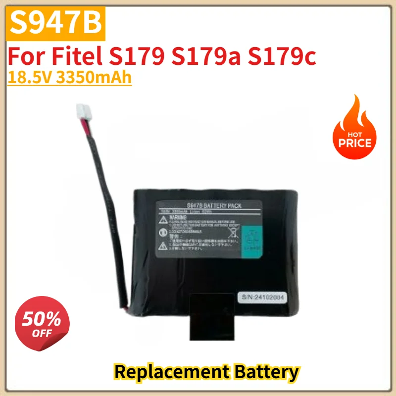 18.5V 3350mAh Battery For Fitel S179 S179a S179c S947B Fusion Splicer High Quality Replacement Battery