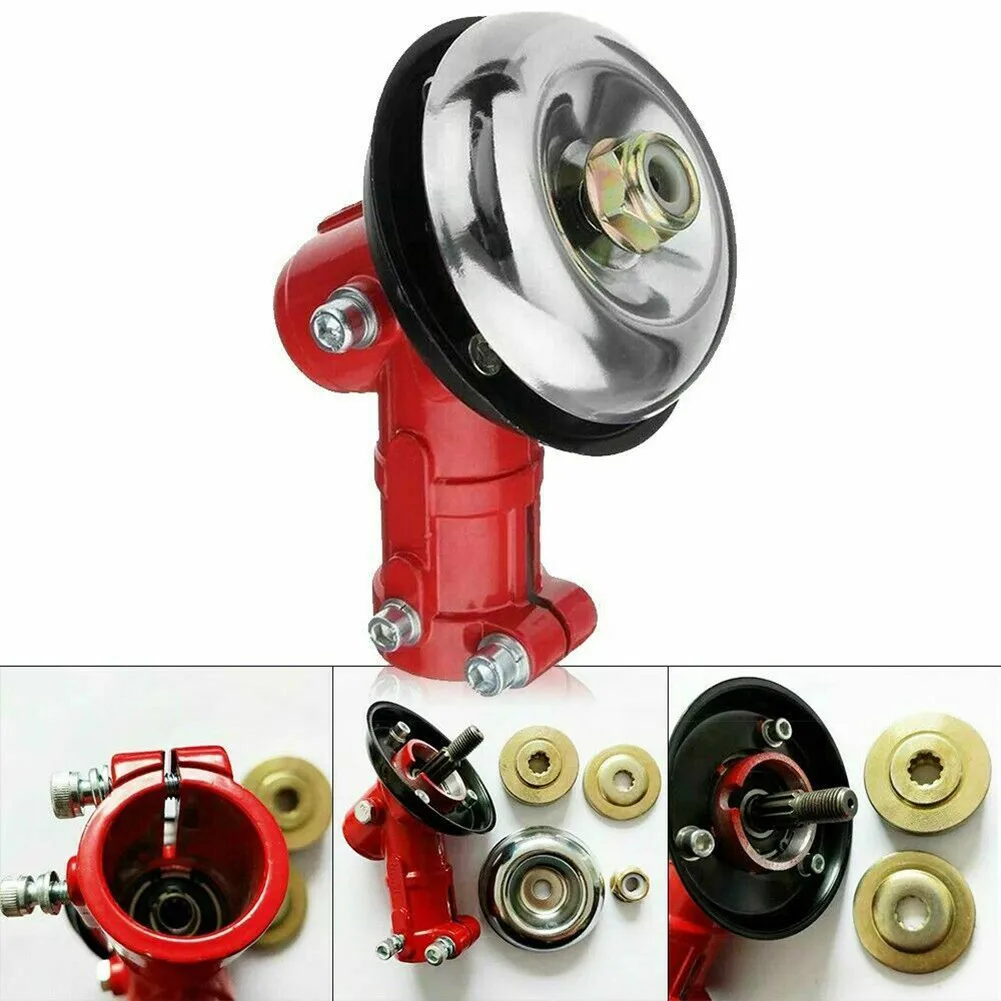 Aluminum Alloy 26mm Gear Head with 9 Tooth Drive for Trimmer Brush Tools Designed for Stable Power Transmission