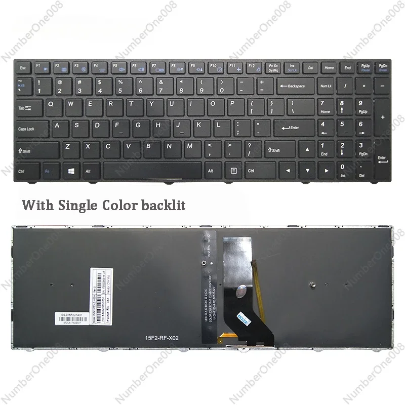 New Laptop Keyboard For Shinelon DC2 DD2 X55TI KP2 KPII