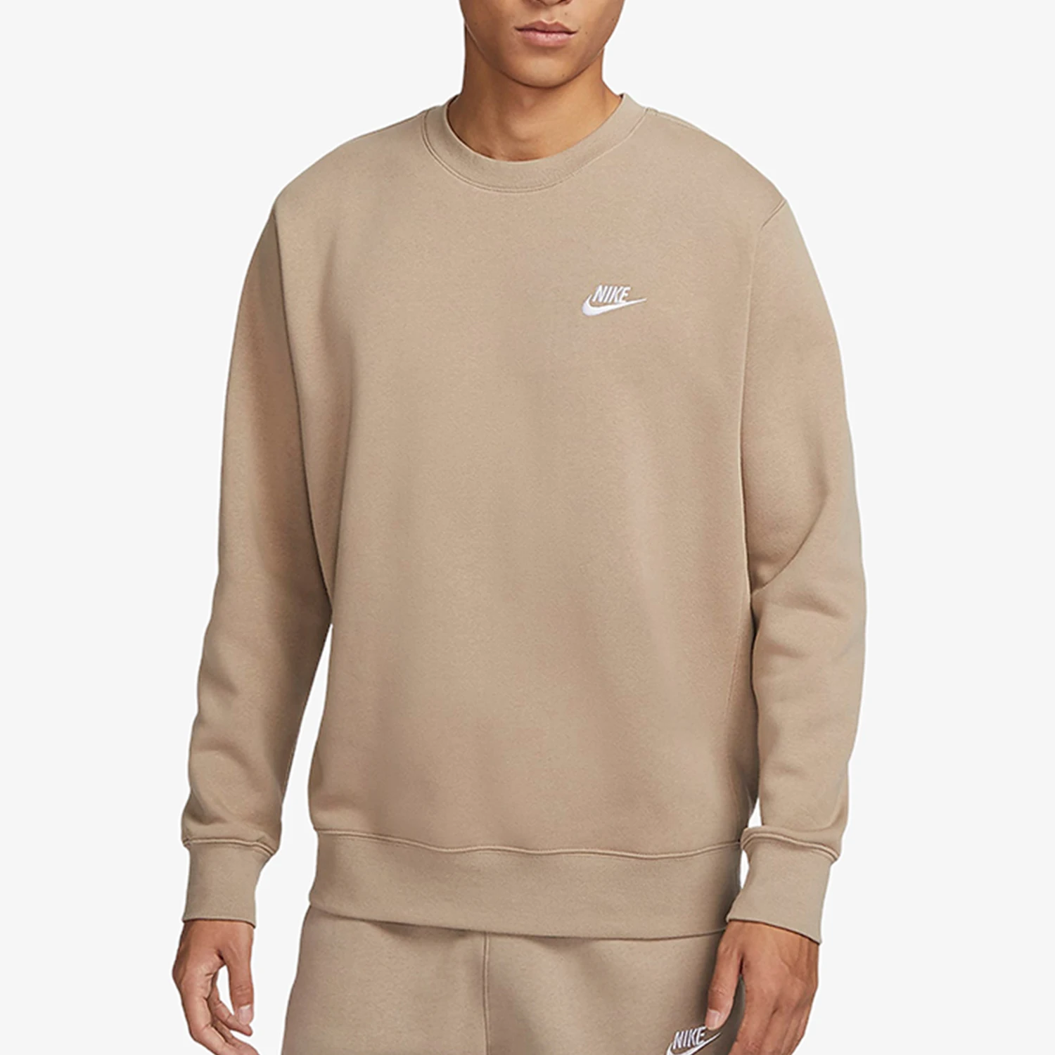 

Официальная мужская флисовая толстовка с круглым вырезом Nike Authentic 2024, BV2663-247