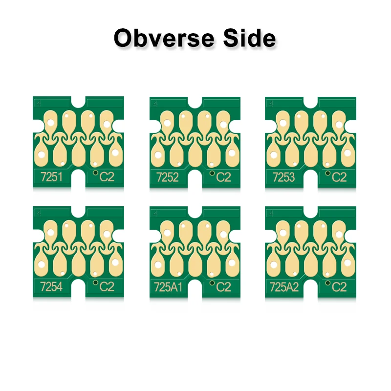 

New process 600ml T7251 T7252 T7253 T7254 T725A Ink Cartridge Chip For Epson SureColor F2000 F2100 SC-F2000 SC-F2100