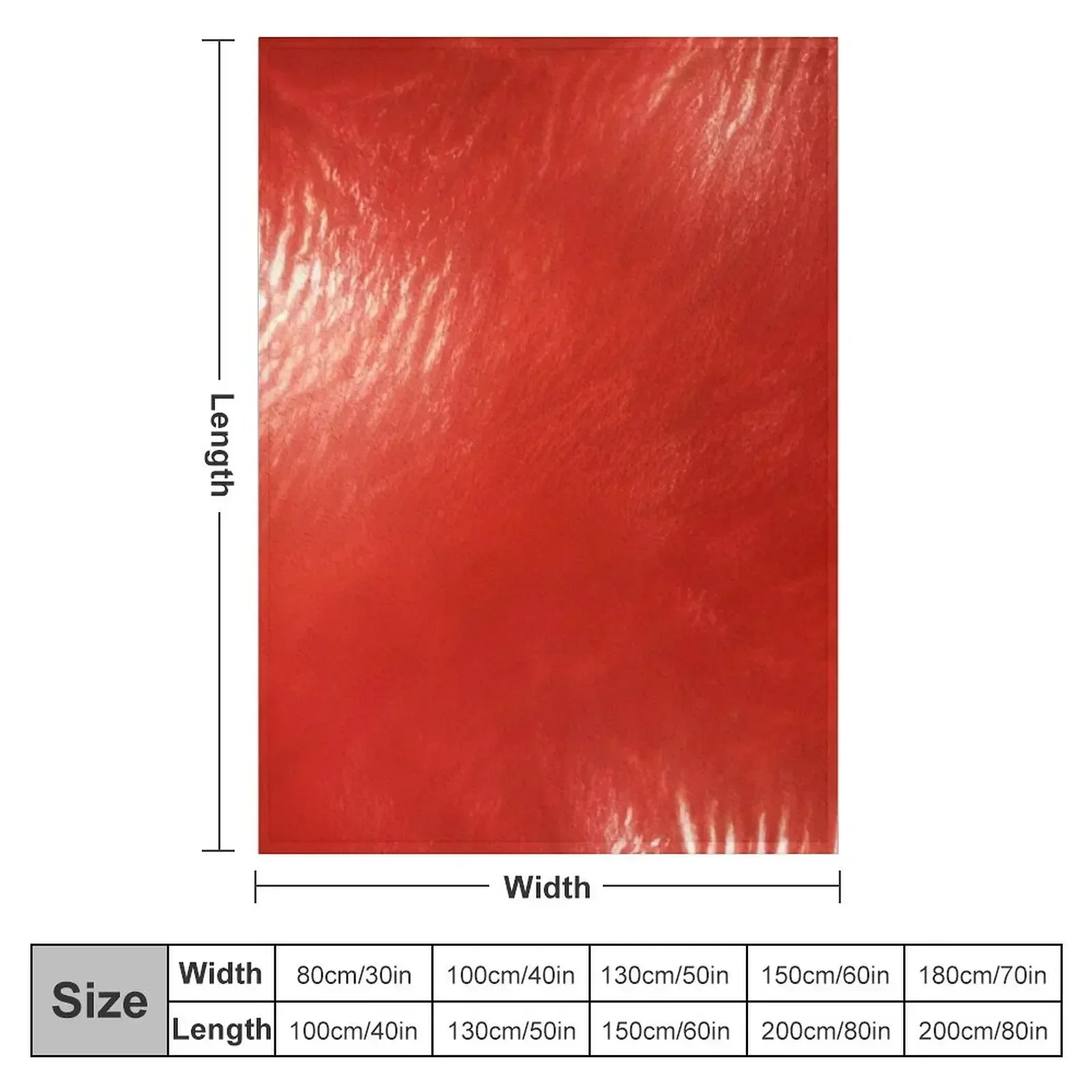 Realistic Red Leather Texture Commissioned Painting Throw Blanket Warm Shaggy blankets and throws Designers Loose Blankets