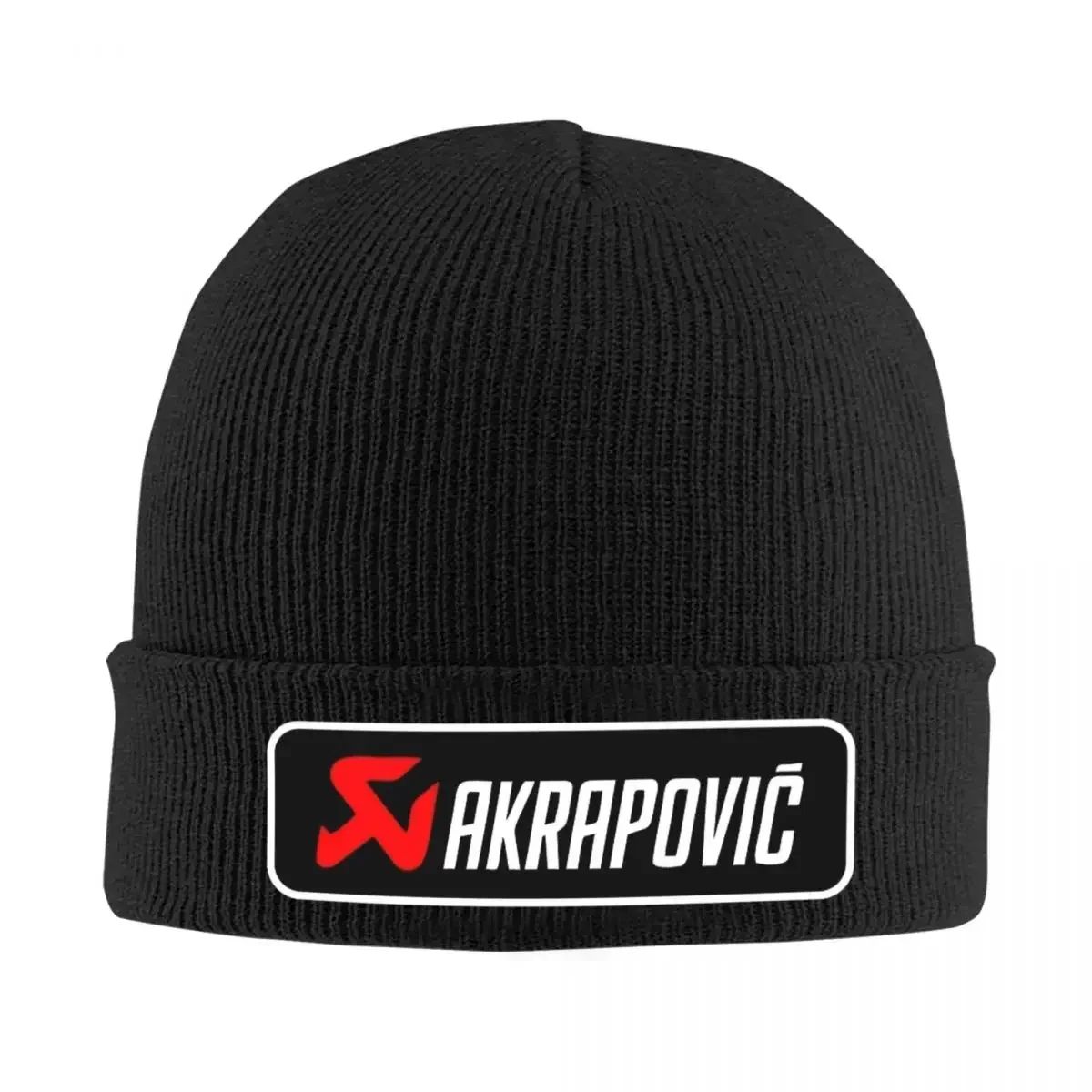 

Akrapovics Exhaust System Knitted Hat for Women Men Beanie Autumn Winter Hat AKS Racing Crochet Melon Cap