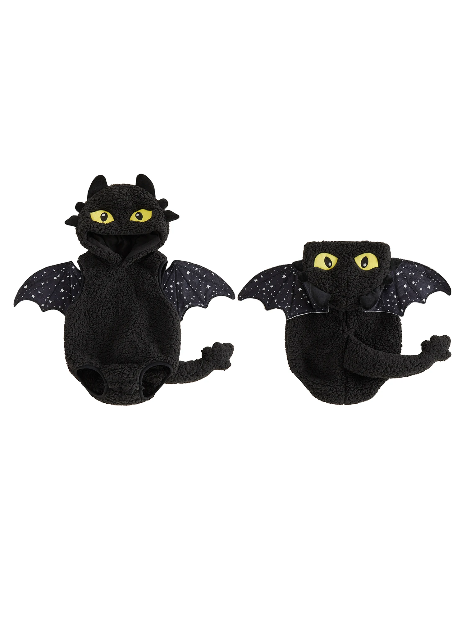 Baby Warm Hooded Hooded Romper Boys-Girls Toddler Costume Halloween Boys Girls Romper-For-Toddler High Quality Baby Warm