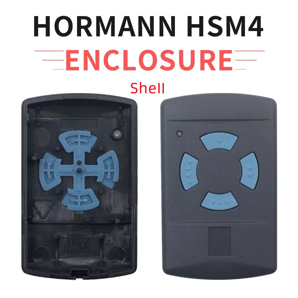 

Shell HORMANN HSM4 868 Housing Replacement ABS Blue button