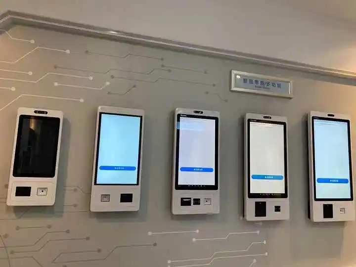 ouchscreen Self-Service Ordering Terminal for Restaurants Ordering Machine Self-service Kiosk for Restaurant Customizable LED T