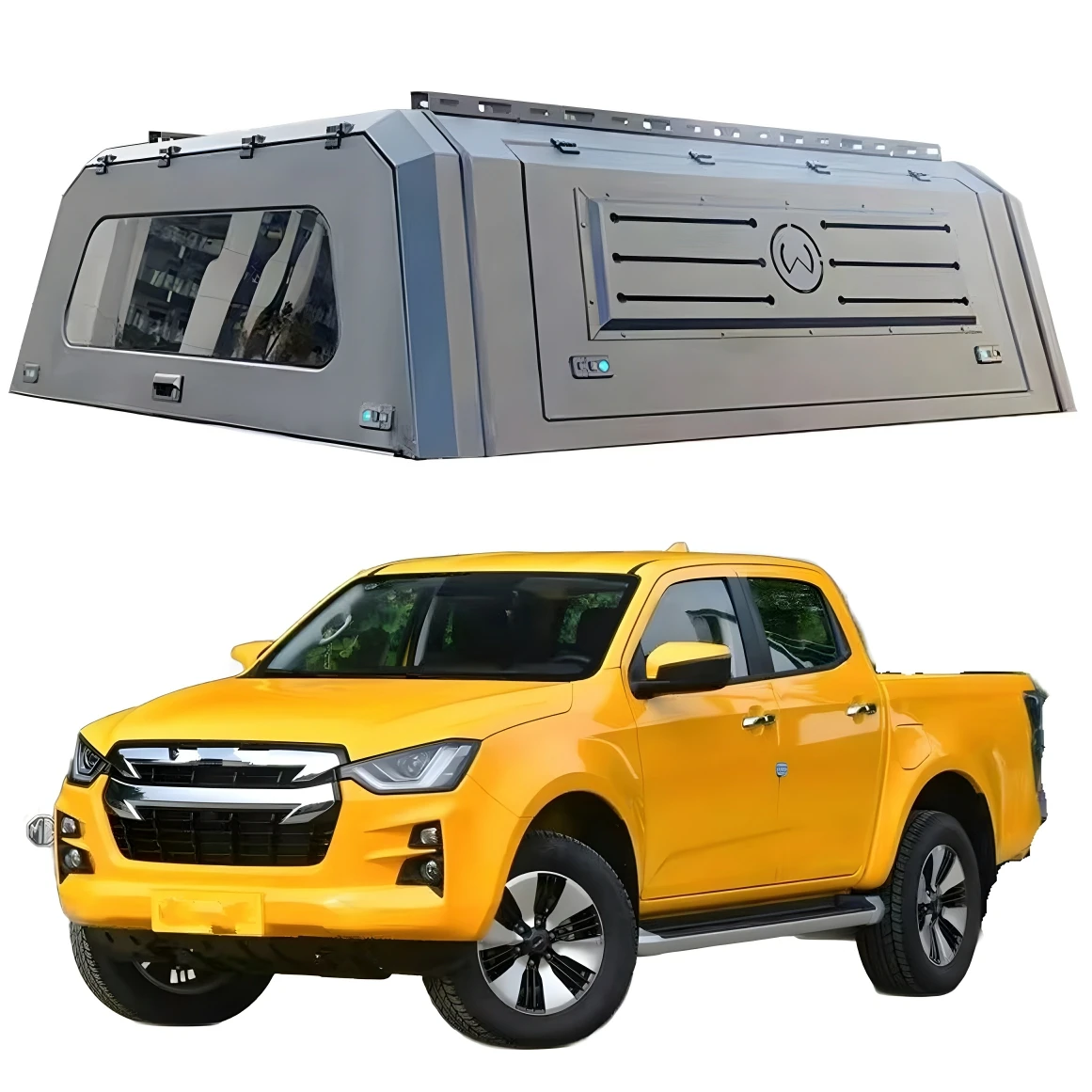 

Factory Direct Steel Trucks Pickup Waterproof Hardtop Canopy For Isuzu D-Max Toyota Hilux JEEP RAM Silverado 1500 Changan Hunter