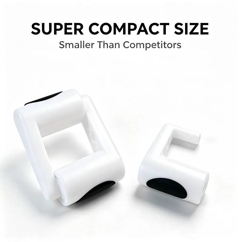 2PCS Mini Clip Laptop Stand, Ergonomic Elevated Cooling Bracket for 11-17 Inch Laptops, Portable