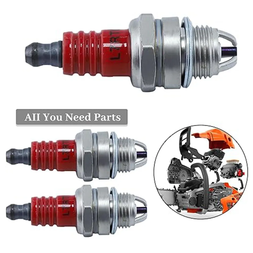 3Pcs L7T Spark Plugs for Husqvarna Small Engines 33CC 43CC 47CC 49CC 52CC Includes Lawn Mowers Chainsaw