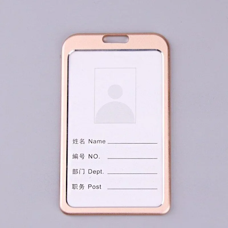 Imagem -04 - Nome id Tag Badge Holder Business Pass Work Card Holder Working Permit Case Manga com Alça no Pescoço Colhedor Conjunto