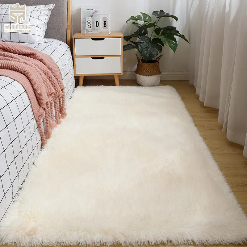 Soft and Luxurious Silk-Like Carpet for Living Room Bedroom or Study Area Rugs for Bedroom Carpets for Living Room Viking Pisos