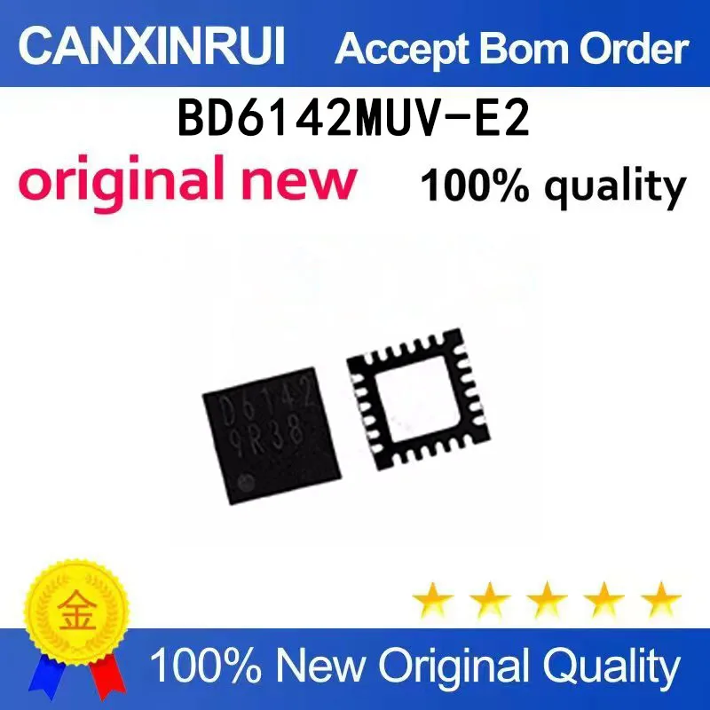 

(5-100 pieces)New BD6142MUV-E2 BD6142 Printed Wire D6142 QFN24 Spot Chip IC