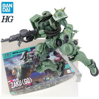In Stock BANDAI HG 1/144 Mobile Suit Gundam GQuuuuuuX MS-06 Zaku (GQ) Anime Action Figures Assembly Model Toy