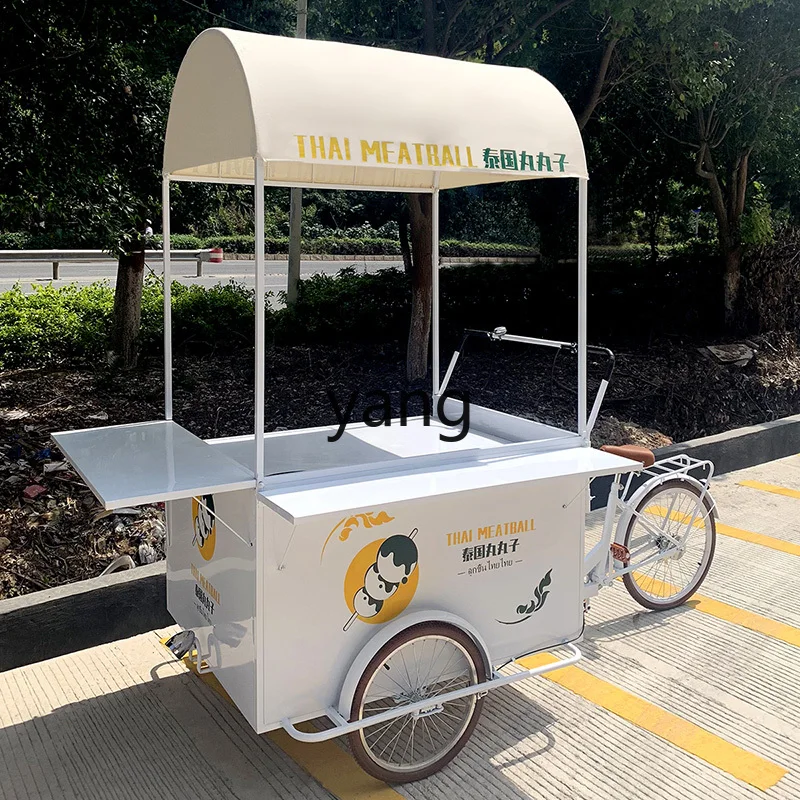 LH Multifunctional Mobile Food Truck Cold Drink Truck Stall Shopping Mall Display Mobile Sales Display Wrought Iron Float