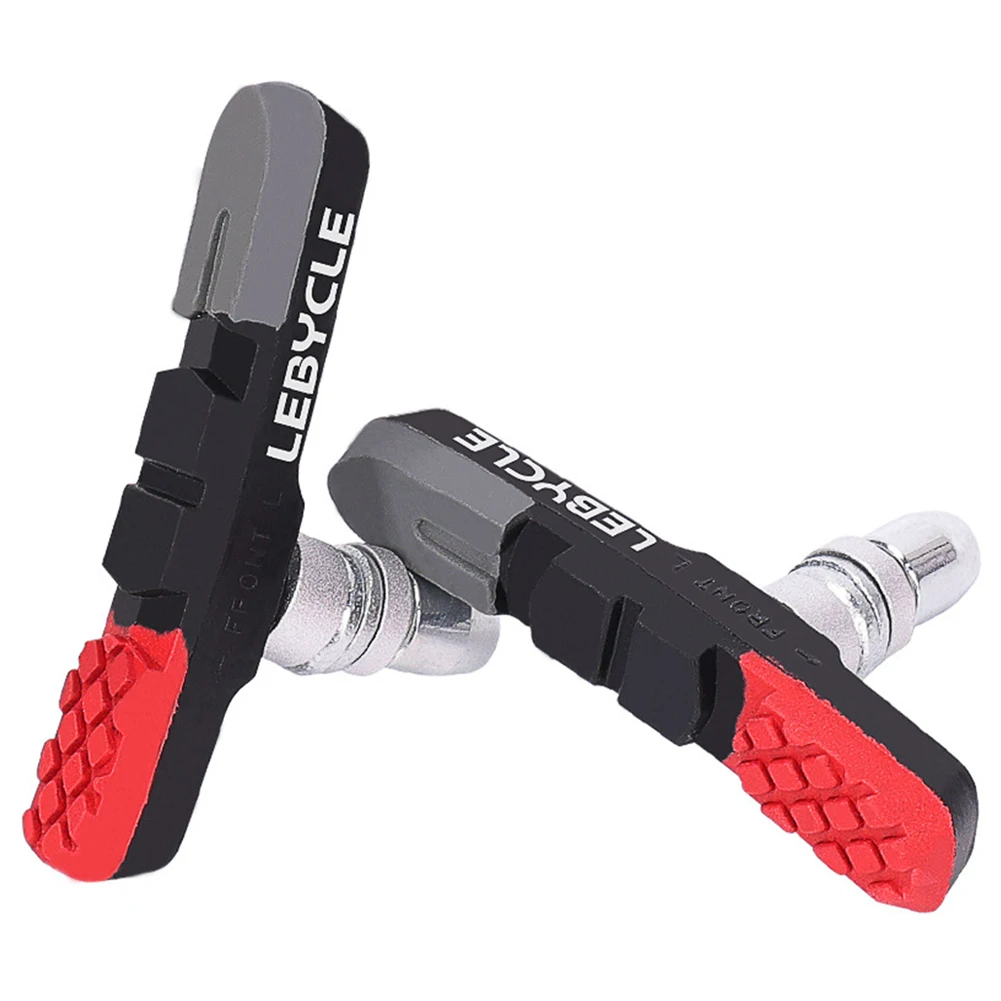 

1 Pair Bicycle Brake Shoes Blocks Rubber Pads Wheel Brake Pads Parts Mountain Road Bike Speed Brake Pads Cycling Accessories