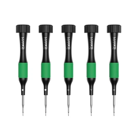 

luowei “LITTLE BOY” SCREWDRIVER Smooth bearing, bright finish, imported high hardness batch head use for phone repair tool