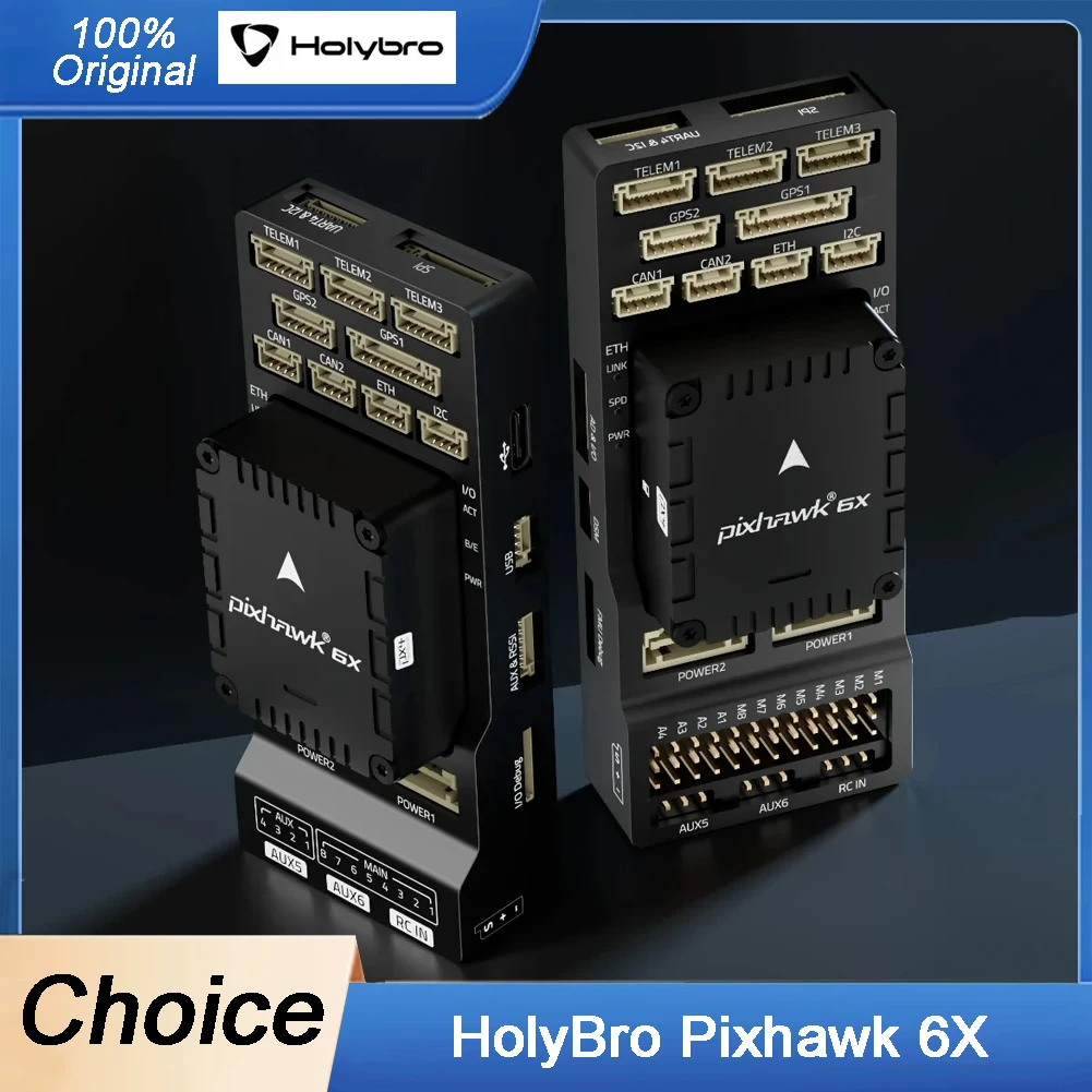 

Pixhawk 6X ICM-45686 Мини-набор контроллера полета с M9N M10 GPS для радиоуправляемого мультироторного самолета, дрона, пилотов, стандартного оборудования