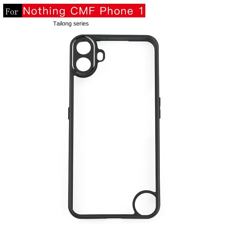 Nothing Phone CMF Phone 1 Case Silicone TPU Bumper Clear Hard Back Cover Shockproof Case for Nothing Phone CMF Phone 1 Phone1 5G