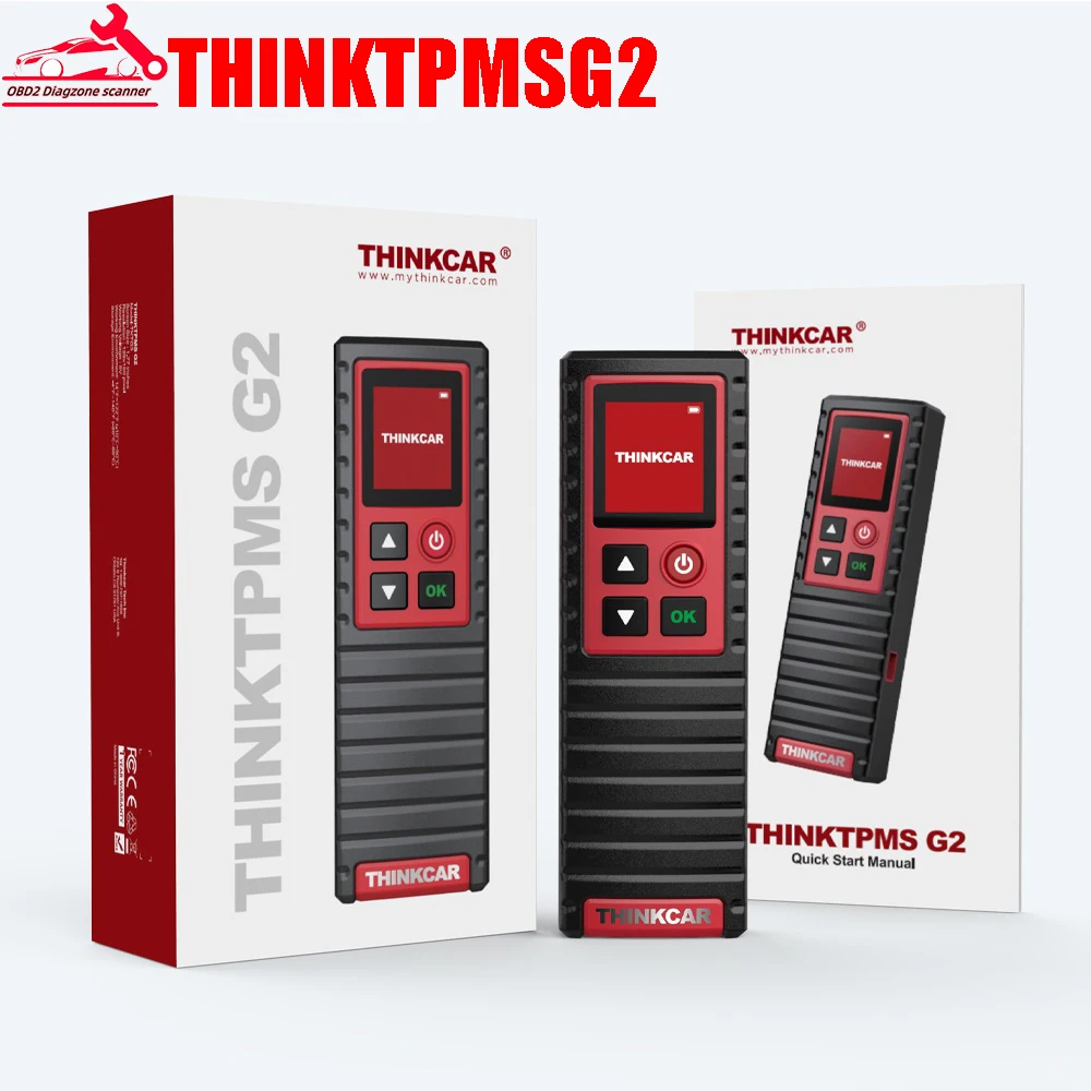 ThinkCar THINKTPMS G2 S2 315MHz 433MHz 2in1 Car Tire Pressure Diagnosis Tool Autimotive TPMS Sensor Programming Learning