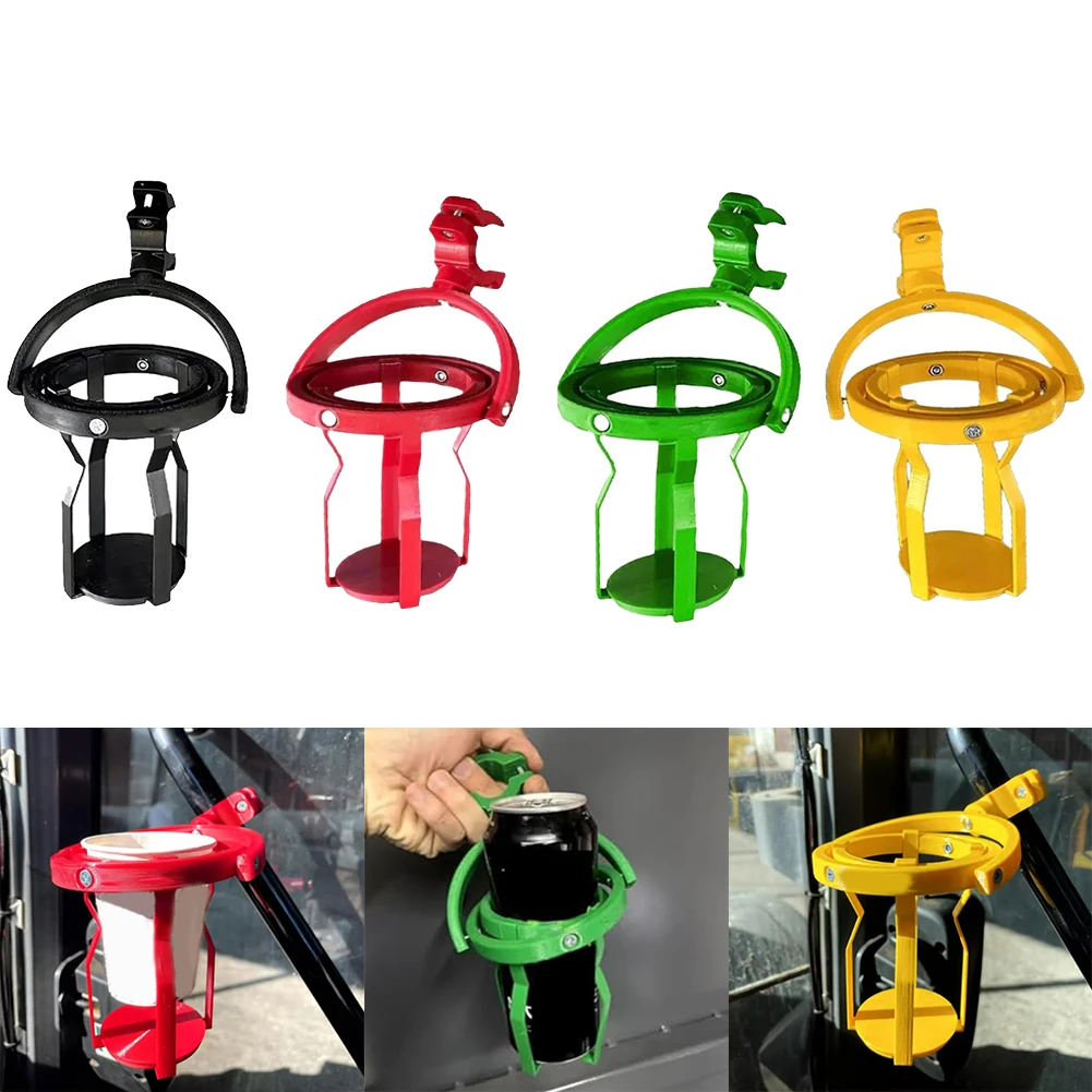 Adjustable Cup Holder Vehicle Self Leveling Drink Holder Robust Material Construction Adjustable Mounting Clip
