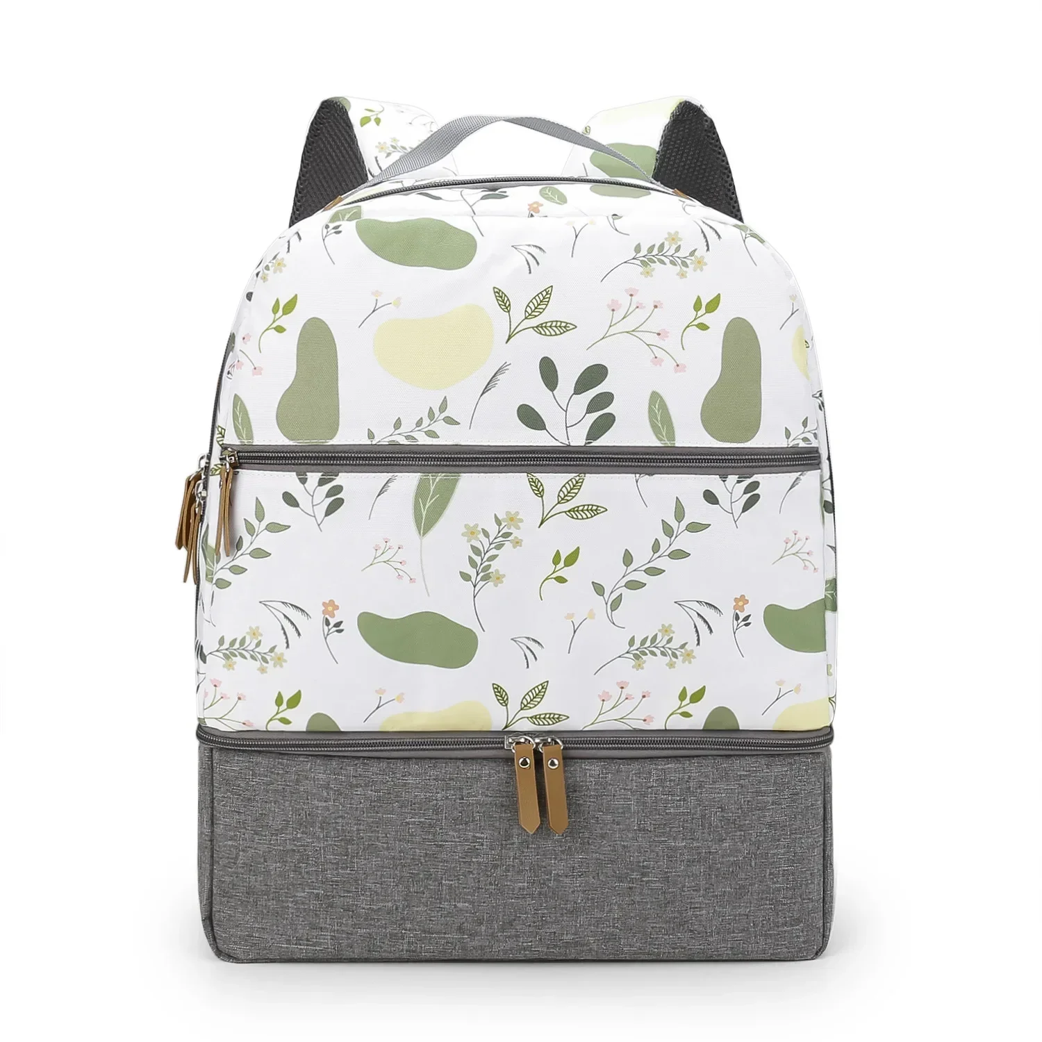 Mother and Baby Travel Mommy Bag Outdoor Dining Baby Food Supplement Fresh and Insulated Backpack Milk Storage Mommy Bag