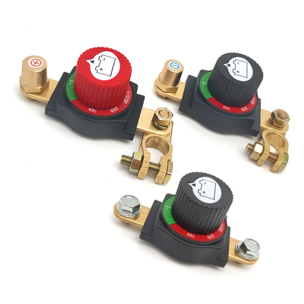 

1PC Marine Waterproof Battery Disconnect Switch For RV Car Boat For ATV 12V 48V Battery Kill Switch Positive/negative Battery